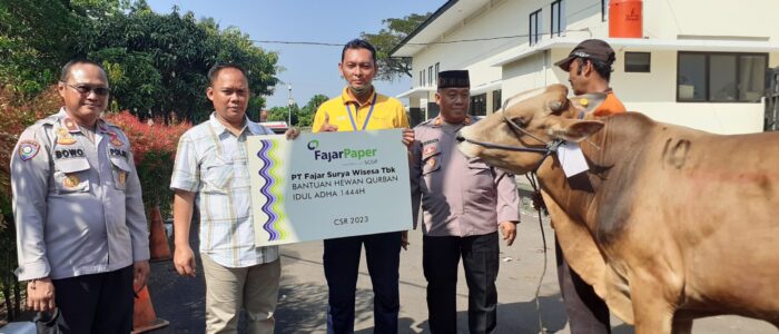 FajarPaper Handed Over 96 Qurban Animals Ahead of Eid al-Adha 1444 H
