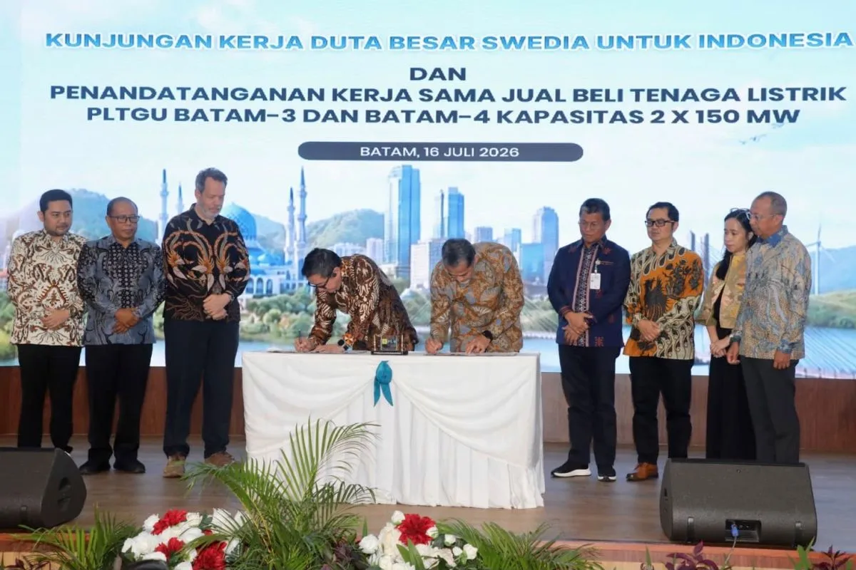 PLN Batam signs PPA for 300 MW gas-fired power plants